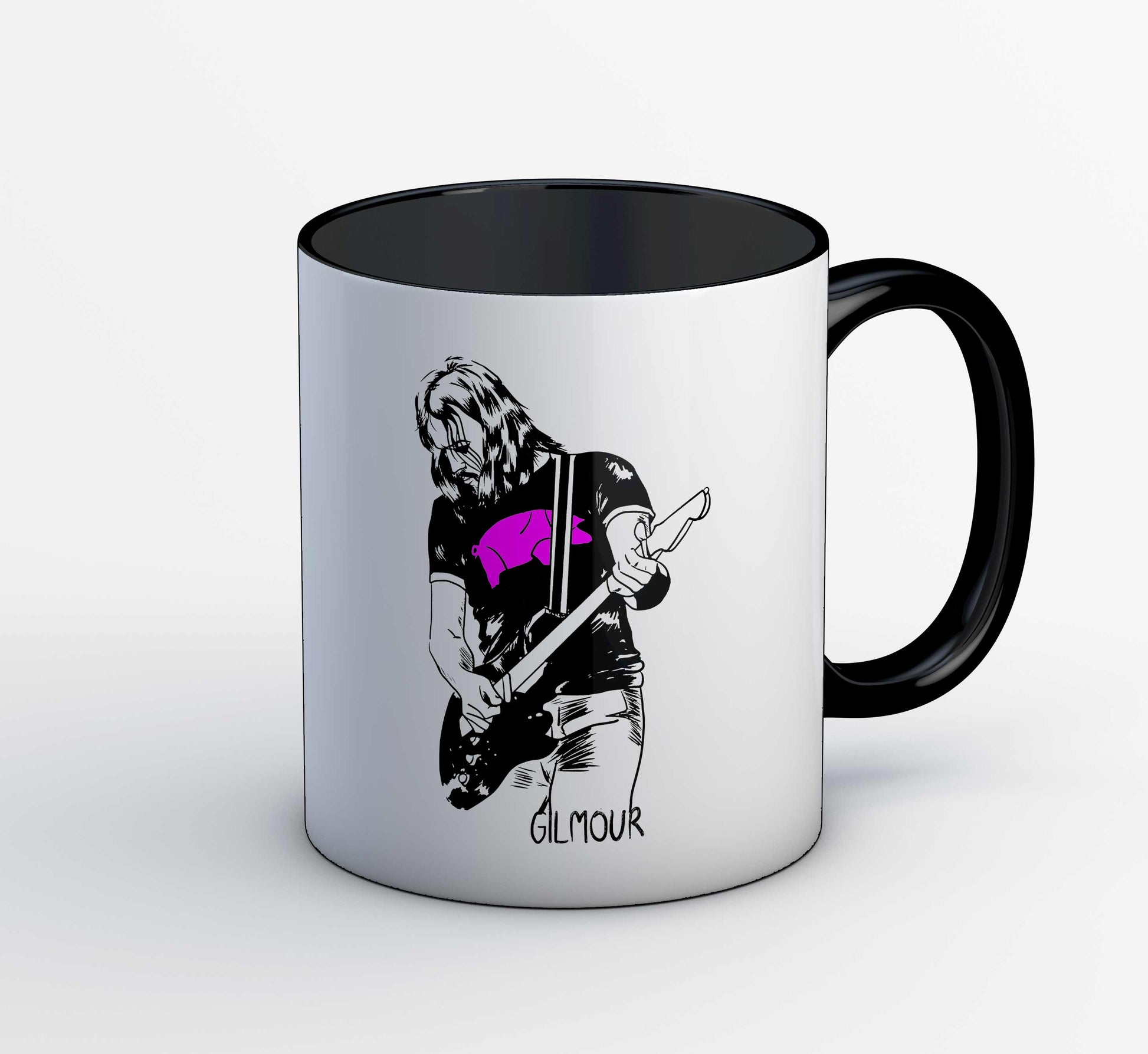 Pink Floyd Mug - David Gilmour Mugs The Banyan Tee TBT coffee designer ceramic under 100 rs set of 2 unique online tea coffee