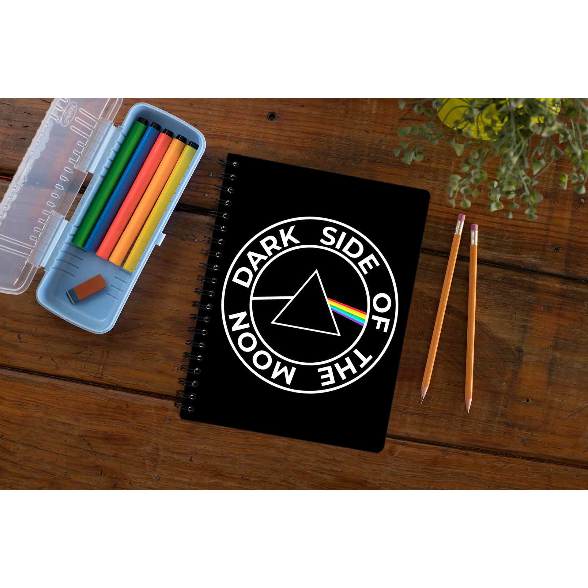 Dark Side Of The Moon Pink Floyd Notebook Notebook The Banyan Tee TBT