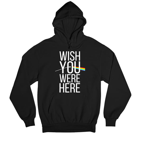 Wish You Were Here Pink Floyd Hoodie - The Wall Hooded Sweatshirt The Banyan Tee TBT for men women black mens essential