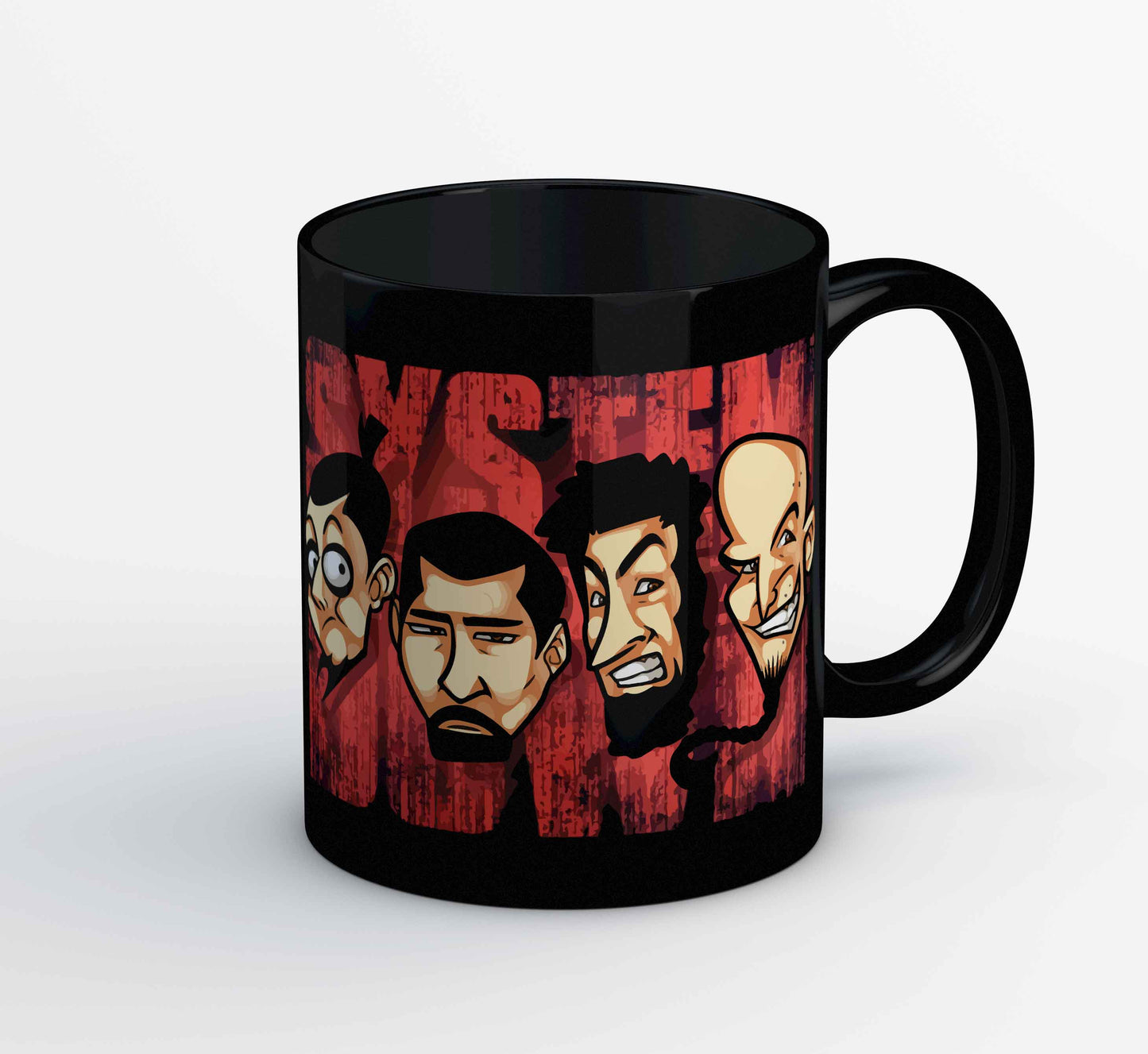 system of a down pop art mug coffee ceramic music band buy online usa united states of america the banyan tee tbt men women girls boys unisex