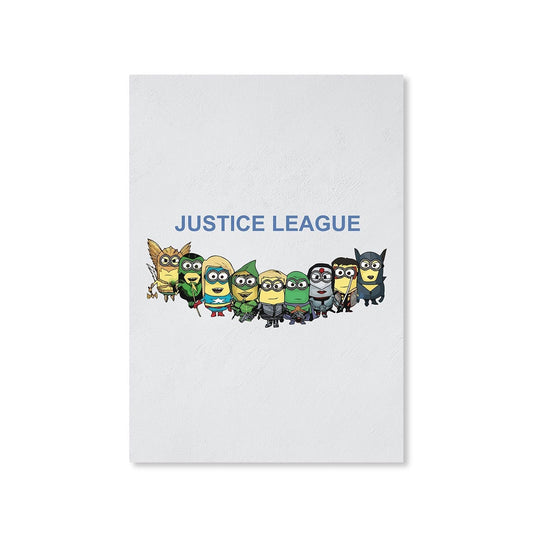 minions poster - justice league the banyan tee tbt wall design digital canva maker united states of america usa online buy wall art for bedroom designs home walls décor
