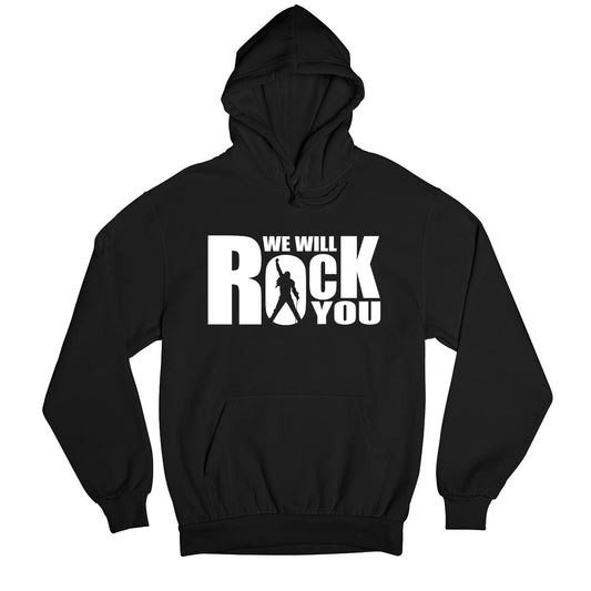 queen rock you hoodie hooded sweatshirt winterwear music band buy online usa united states of america the banyan tee tbt men women girls boys unisex black