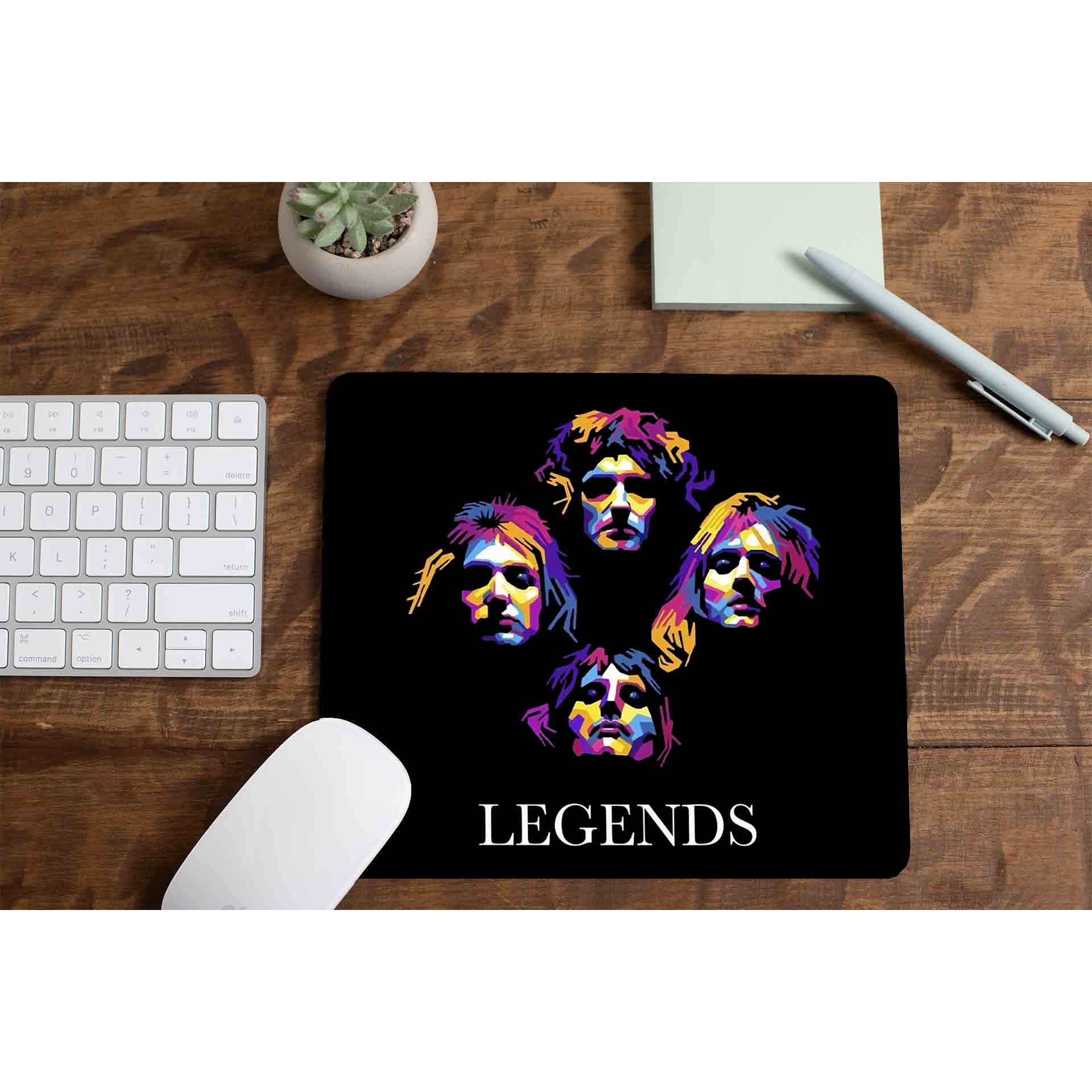 queen legends mousepad logitech large anime music band buy online united states of america usa the banyan tee tbt men women girls boys unisex