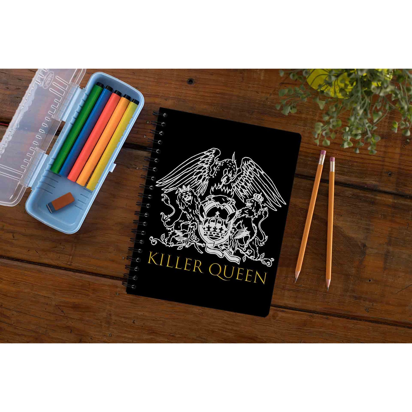 queen killer queen notebook notepad diary buy online united states of america usa the banyan tee tbt unruled