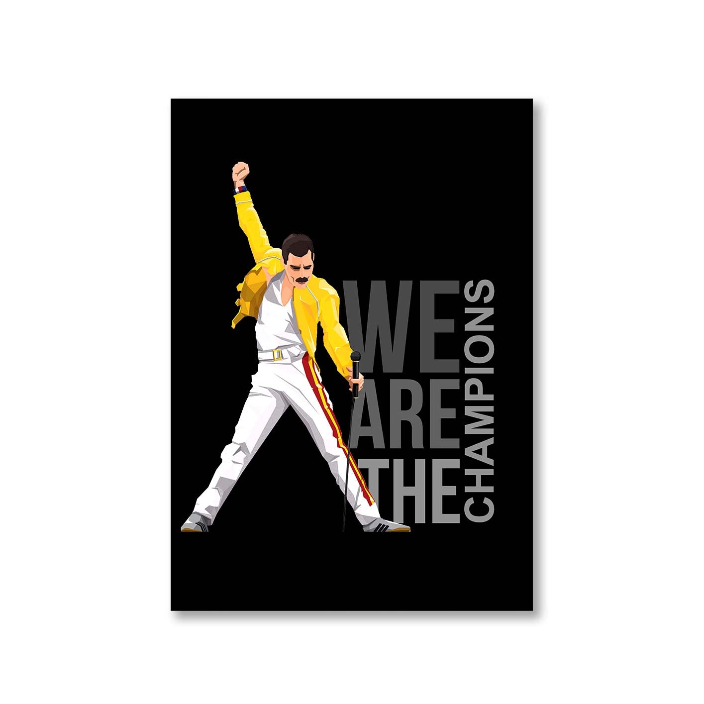 queen we are the champions poster wall art buy online united states of america usa the banyan tee tbt a4