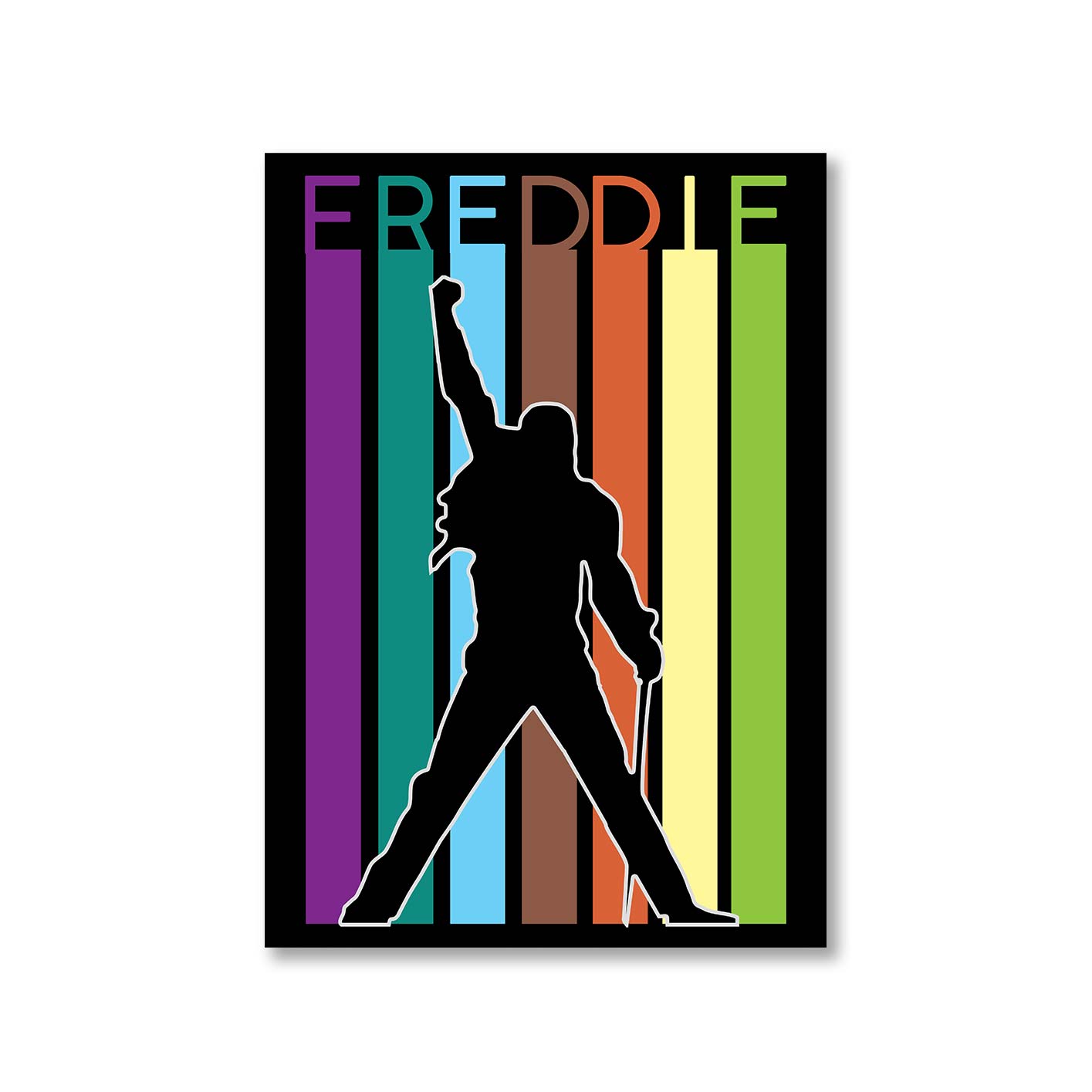 queen freddie poster wall art buy online united states of america usa the banyan tee tbt a4