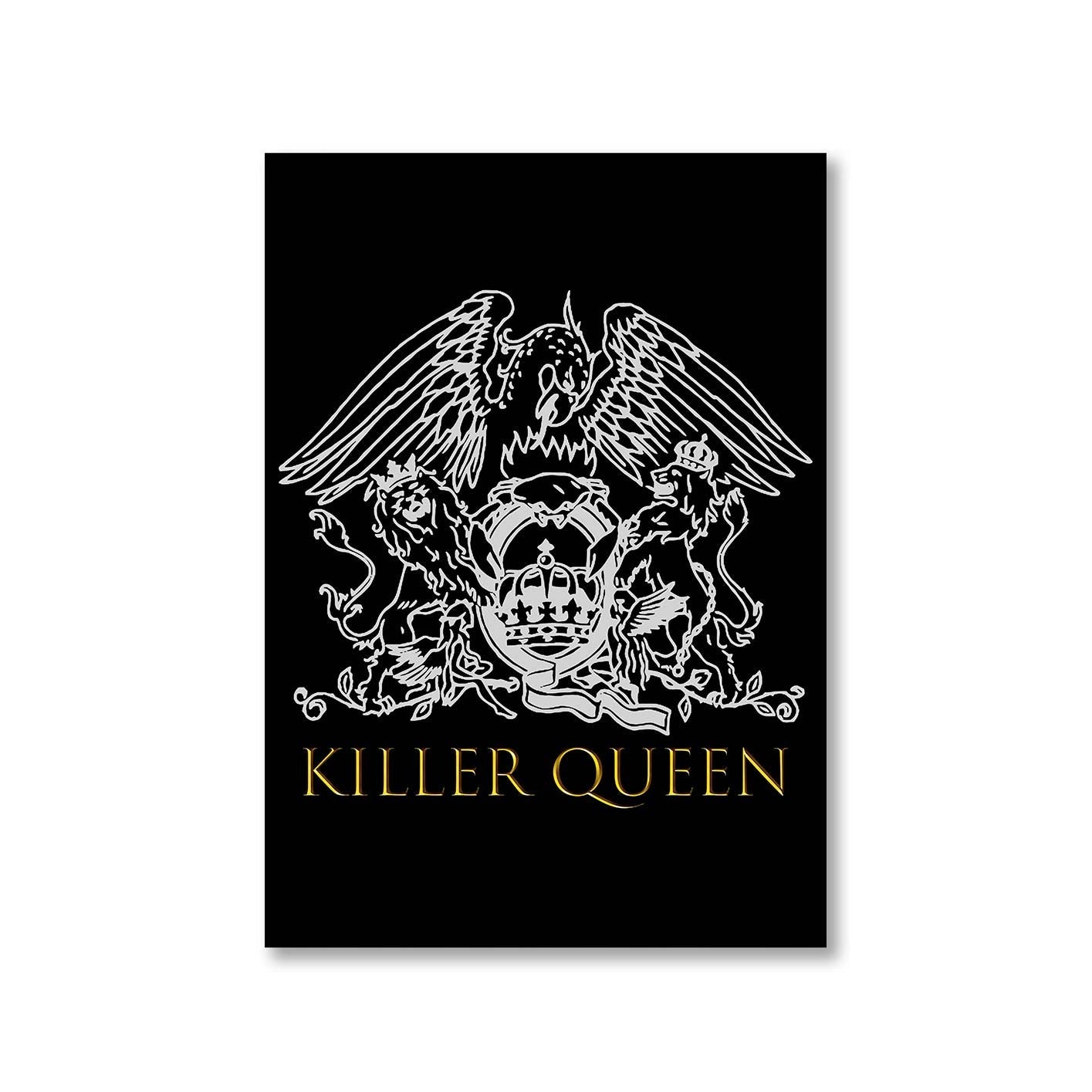 queen killer queen poster wall art buy online united states of america usa the banyan tee tbt a4