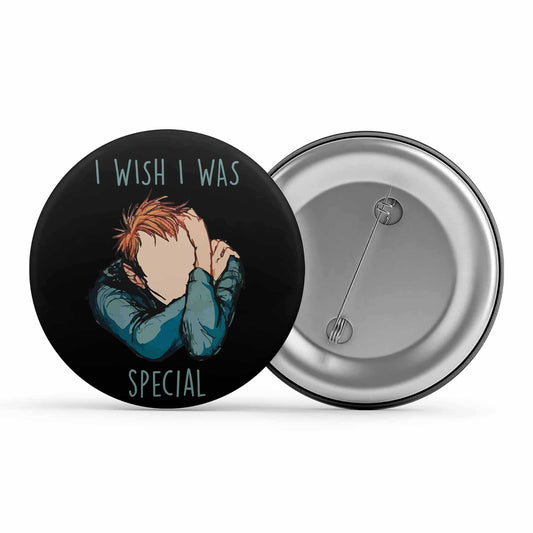 radiohead i wish i was special badge pin button music band buy online united states of america usa the banyan tee tbt men women girls boys unisex