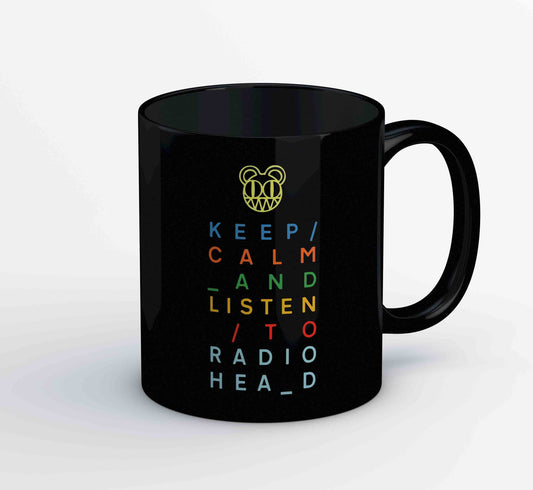 radiohead keep calm mug coffee ceramic music band buy online usa united states of america the banyan tee tbt men women girls boys unisex