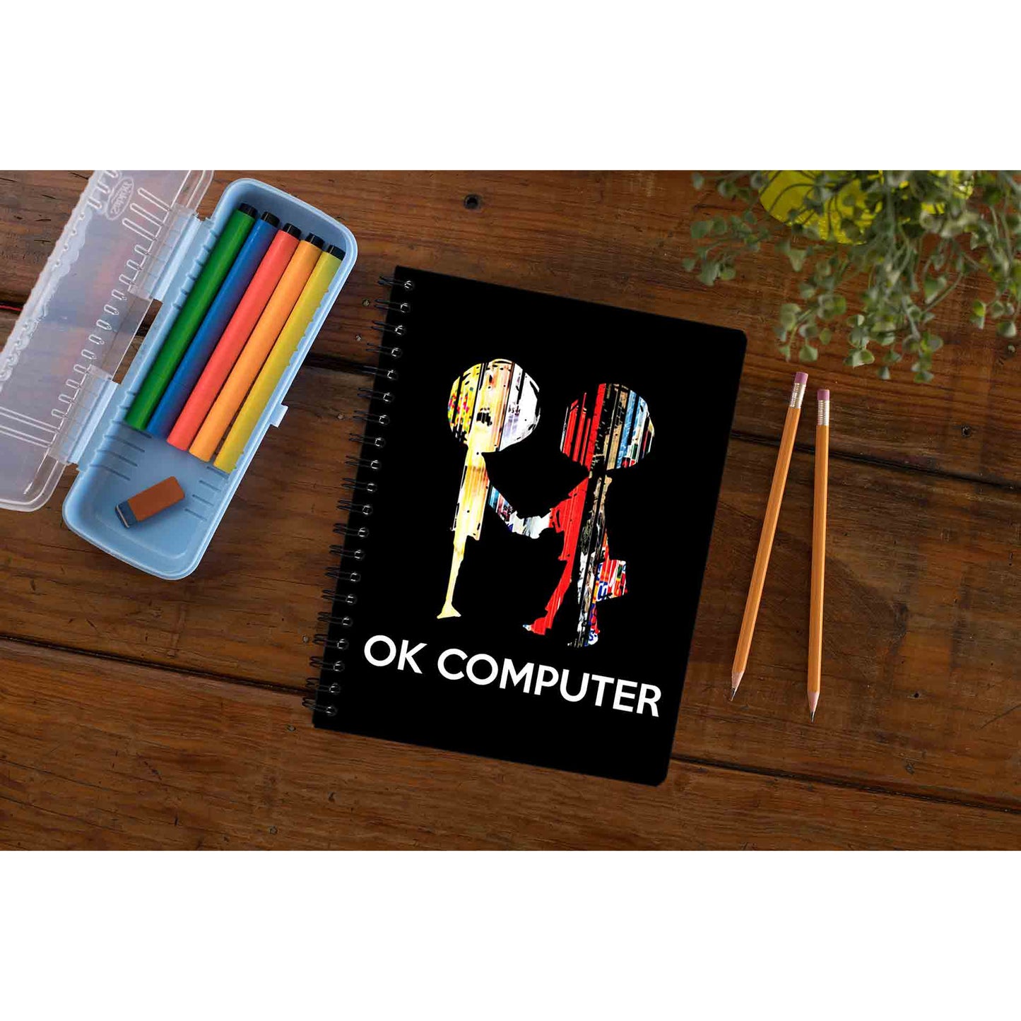 radiohead ok computer notebook notepad diary buy online united states of america usa the banyan tee tbt unruled