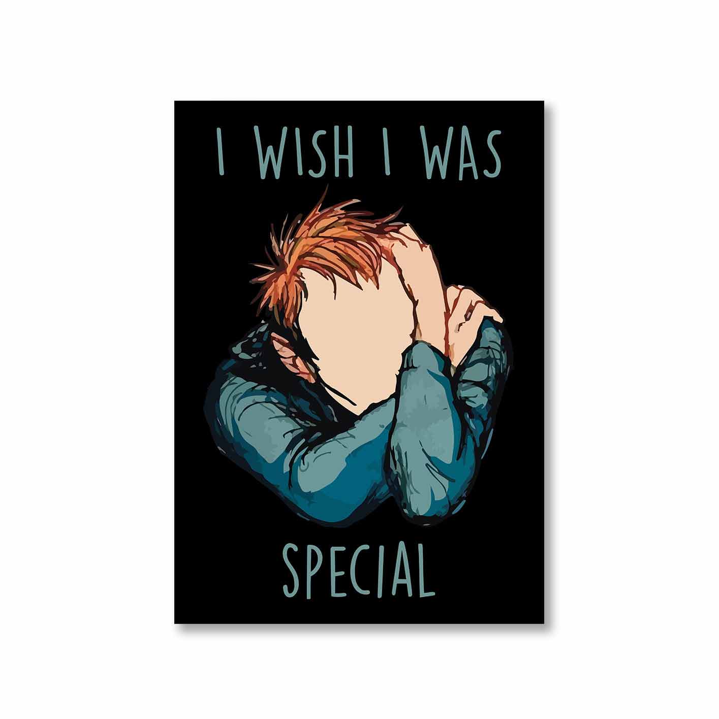 radiohead i wish i was special poster wall art buy online united states of america usa the banyan tee tbt a4