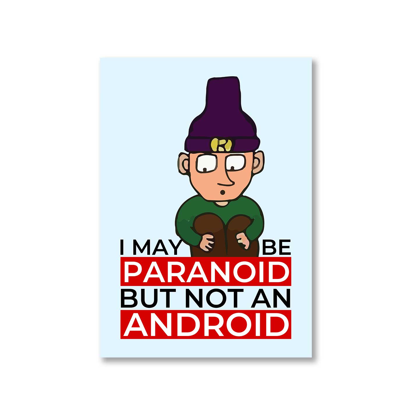Radiohead Poster - Paranoid Android – The Banyan Tee
