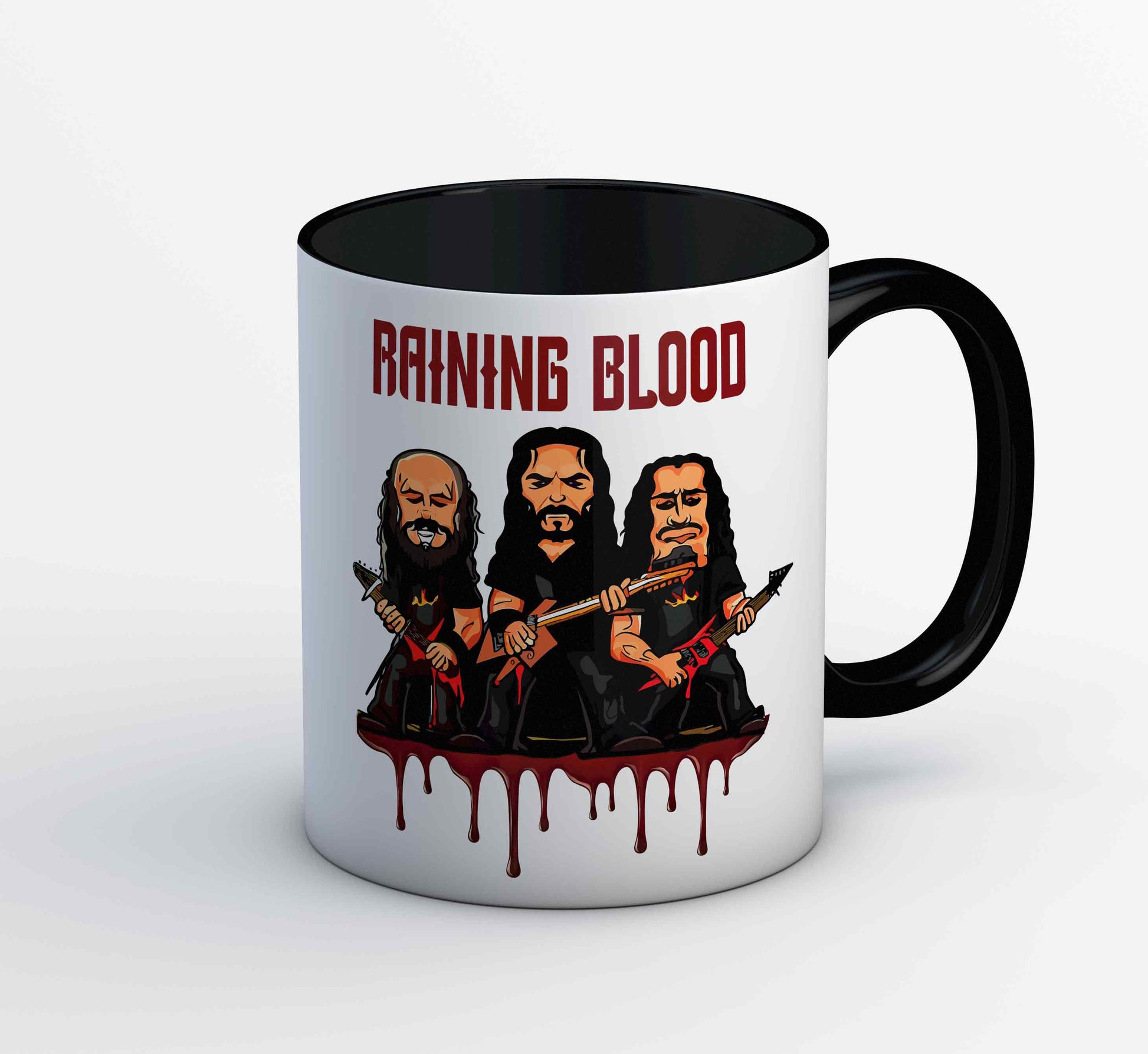 slayer raining blood mug coffee ceramic music band buy online usa united states of america the banyan tee tbt men women girls boys unisex