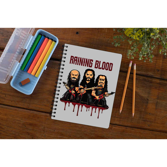 slayer raining blood notebook notepad diary buy online united states of america usa the banyan tee tbt unruled