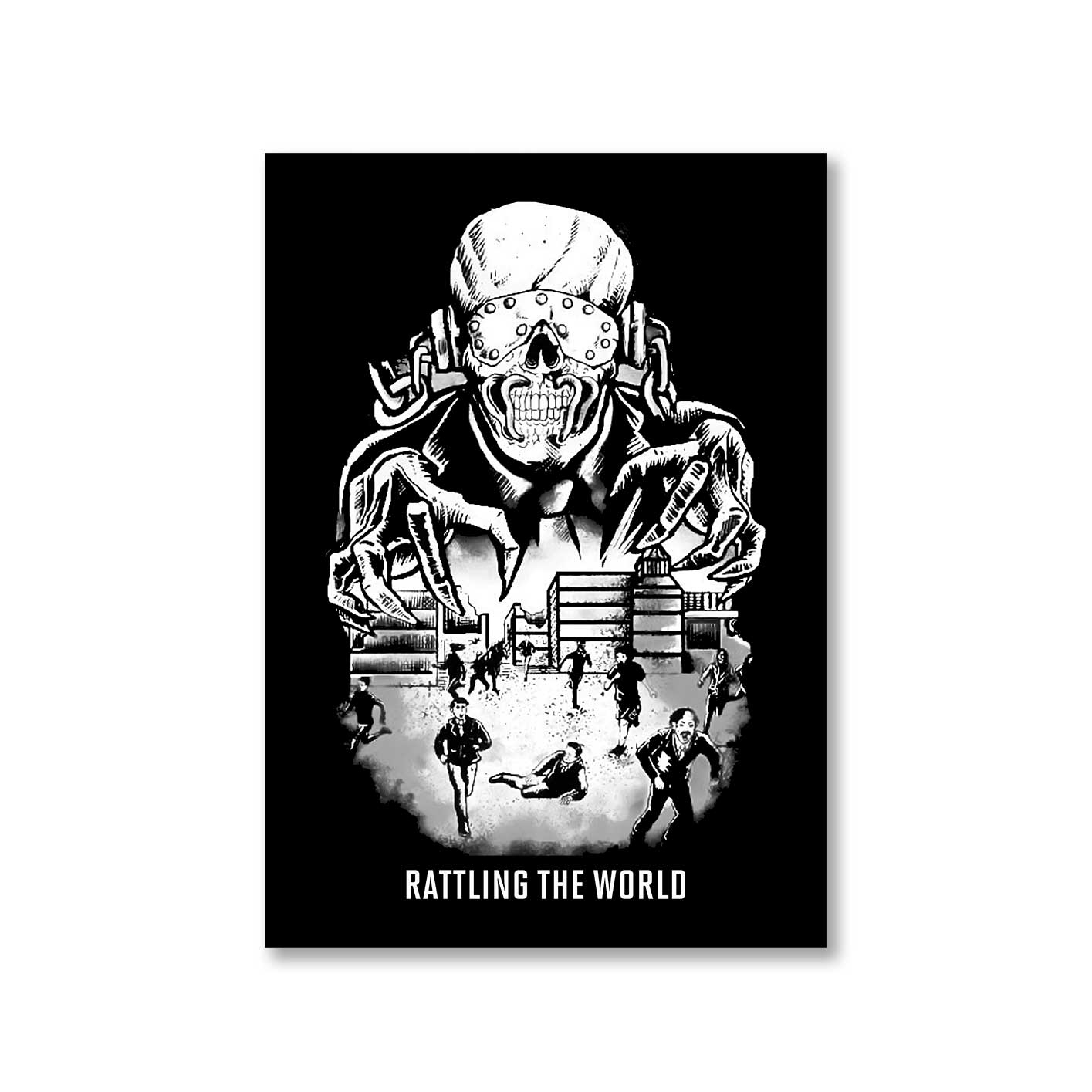 megadeth rattling the world poster wall art buy online united states of america usa the banyan tee tbt a4