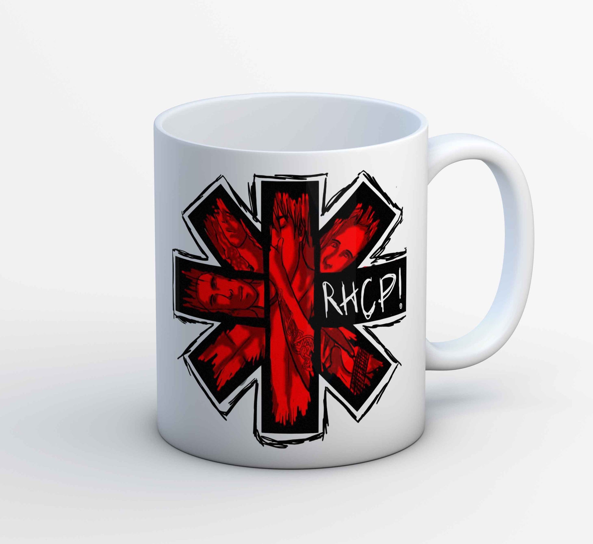 red hot chili peppers red hot art mug coffee ceramic music band buy online usa united states of america the banyan tee tbt men women girls boys unisex