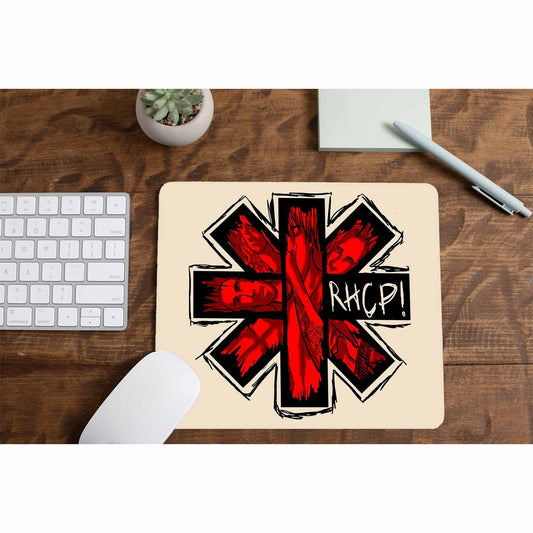 red hot chili peppers red hot art mousepad logitech large anime music band buy online united states of america usa the banyan tee tbt men women girls boys unisex
