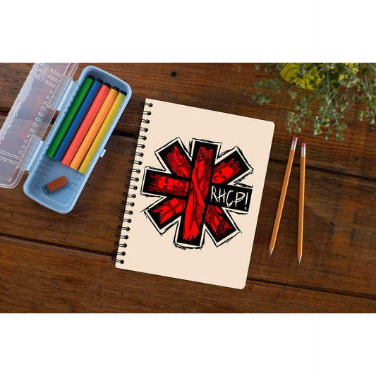 red hot chili peppers red hot art notebook notepad diary buy online united states of america usa the banyan tee tbt unruled