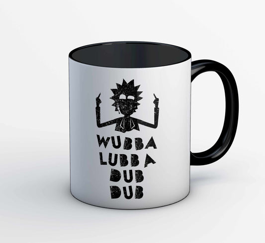 rick and morty wubba lubba dub dub mug coffee ceramic buy online usa united states of america the banyan tee tbt men women girls boys unisex  rick and morty online summer beth mr meeseeks jerry quote vector art clothing accessories merchandise