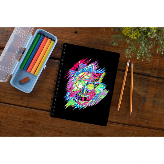 rick and morty fan art notebook notepad diary buy online united states of america usa the banyan tee tbt unruled rick and morty online summer beth mr meeseeks jerry quote vector art clothing accessories merchandise