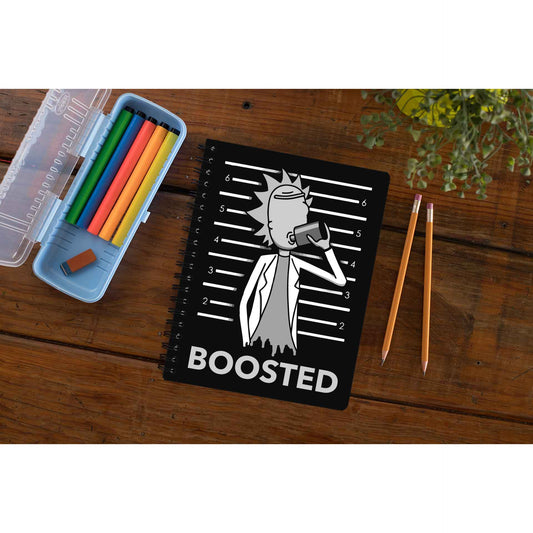 rick and morty boosted notebook notepad diary buy online united states of america usa the banyan tee tbt unruled rick and morty online summer beth mr meeseeks jerry quote vector art clothing accessories merchandise