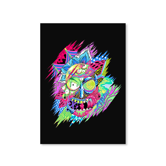 rick and morty fan art poster wall art buy online united states of america usa the banyan tee tbt a4 rick and morty online summer beth mr meeseeks jerry quote vector art clothing accessories merchandise