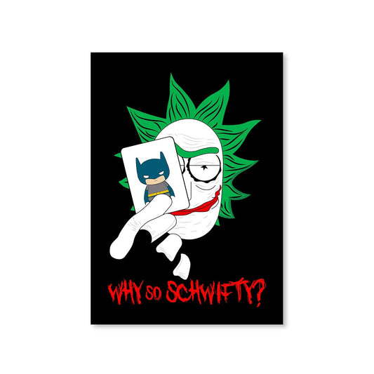 rick and morty joker poster wall art buy online united states of america usa the banyan tee tbt a4 rick and morty online summer beth mr meeseeks jerry quote vector art clothing accessories merchandise