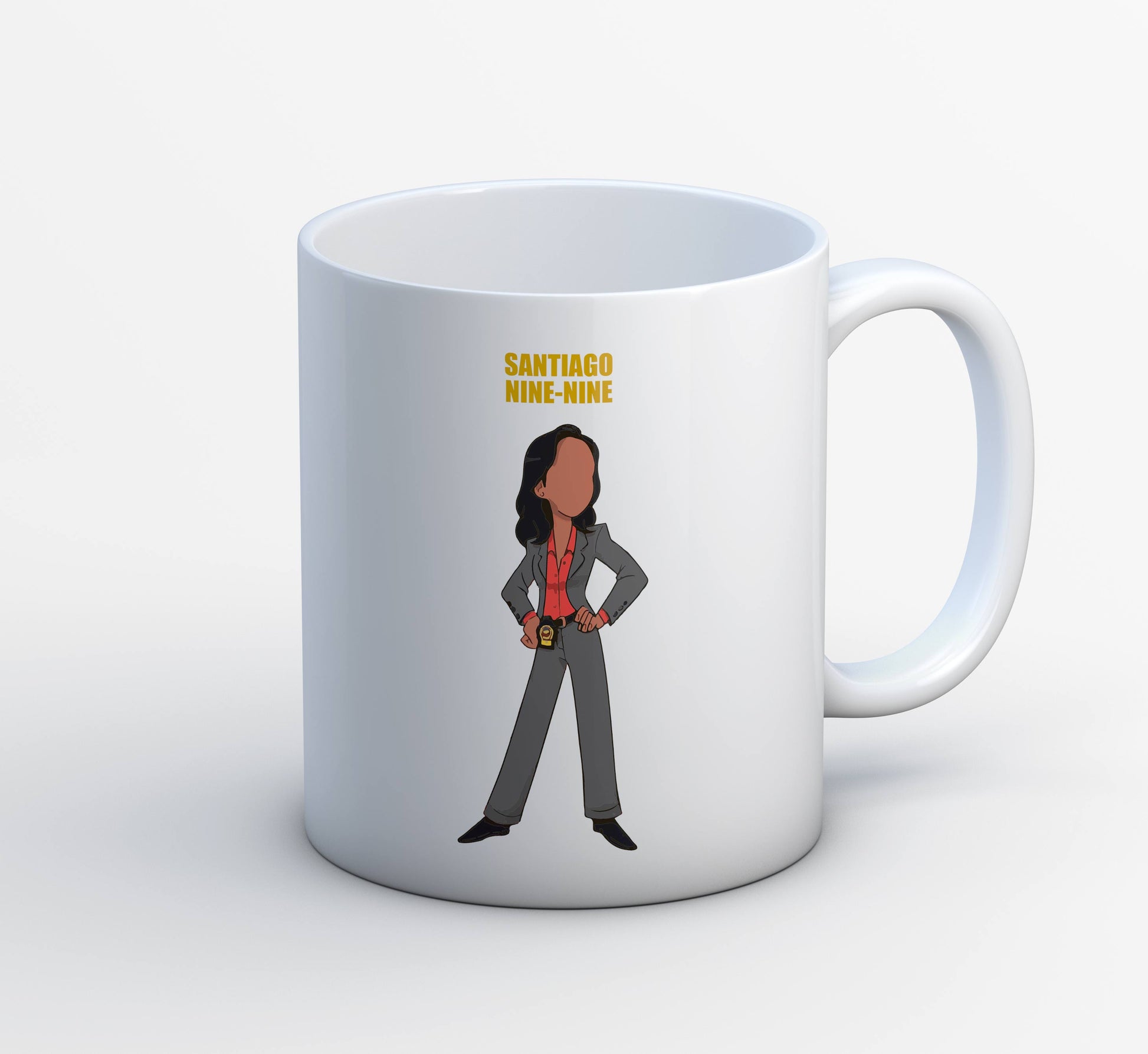 brooklyn nine-nine santiago nine-nine mug coffee ceramic tv & movies buy online usa united states of america the banyan tee tbt men women girls boys unisex  stranger things eleven demogorgon shadow monster dustin quote vector art clothing accessories merchandise