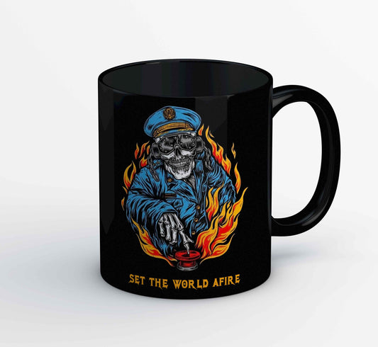 megadeth set the world afire mug coffee ceramic music band buy online usa united states of america the banyan tee tbt men women girls boys unisex