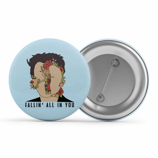 shawn mendes fallin' all in you badge pin button music band buy online united states of america usa the banyan tee tbt men women girls boys unisex