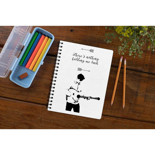 shawn mendes nothing holding me back notebook notepad diary buy online united states of america usa the banyan tee tbt unruled