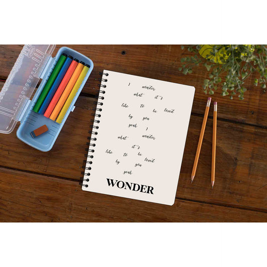 shawn mendes wonder notebook notepad diary buy online united states of america usa the banyan tee tbt unruled