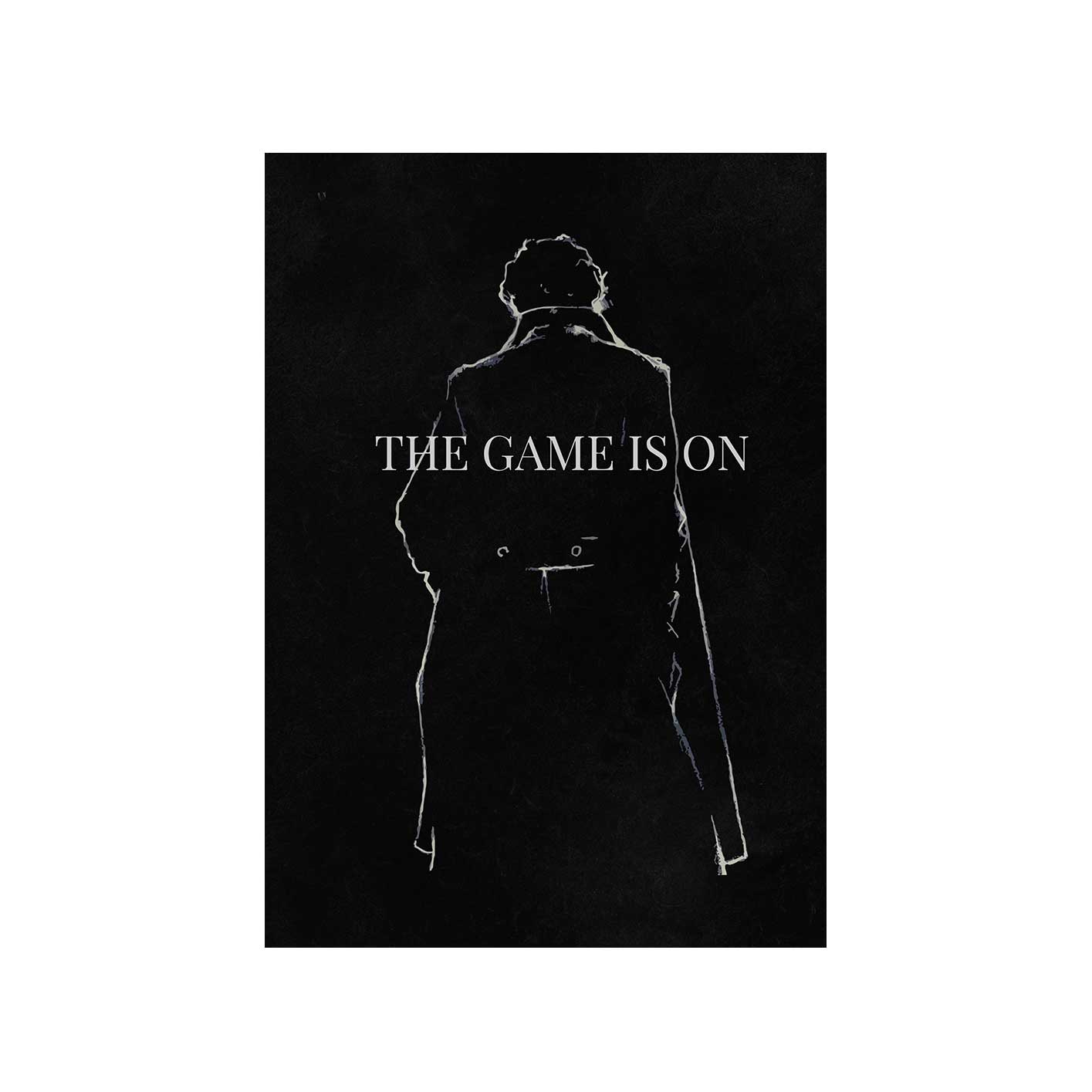 Sherlock Poster - The Game Is On The Banyan Tee TBT