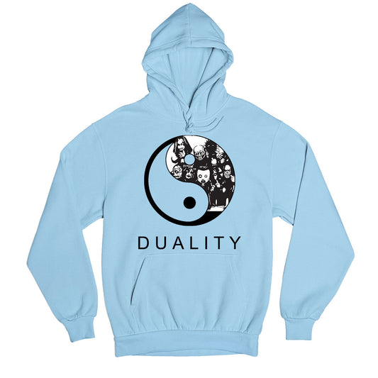 slipknot duality hoodie hooded sweatshirt winterwear music band buy online usa united states of america the banyan tee tbt men women girls boys unisex baby blue