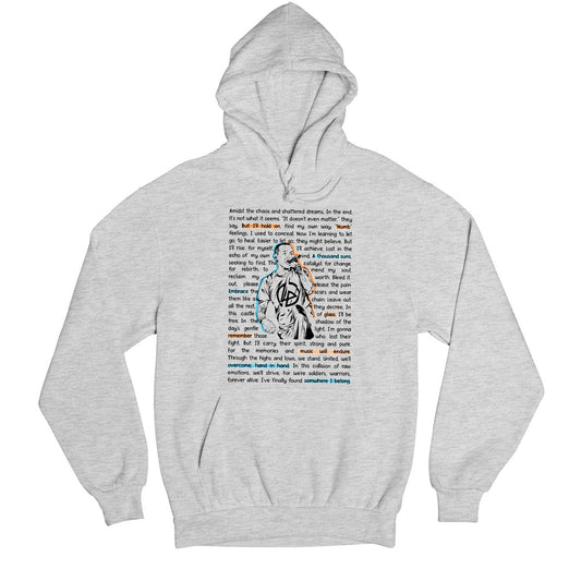 linkin park song story hoodie hooded sweatshirt winterwear music band buy online usa united states of america the banyan tee tbt men women girls boys unisex gray