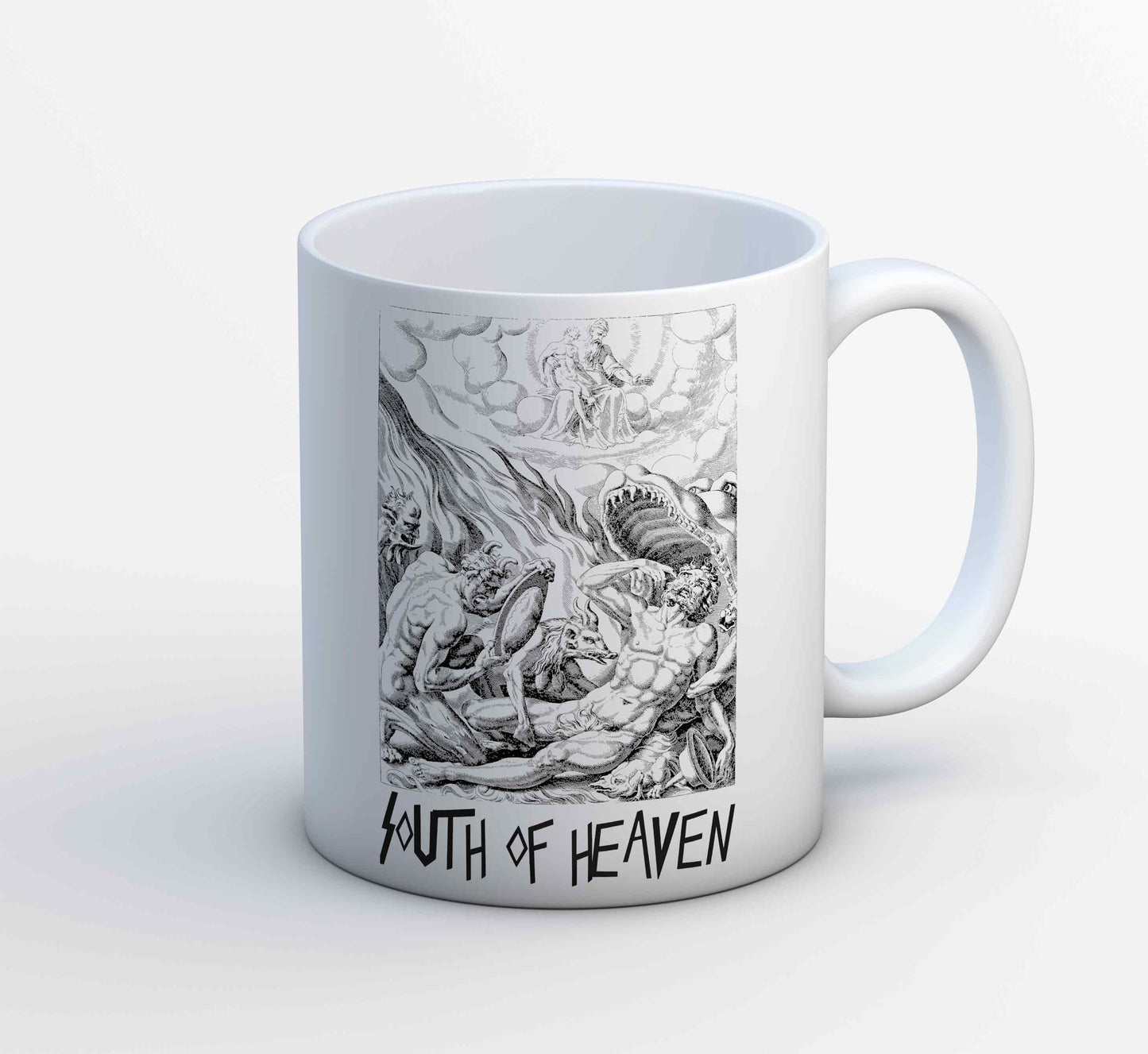 slayer south of heaven mug coffee ceramic music band buy online usa united states of america the banyan tee tbt men women girls boys unisex