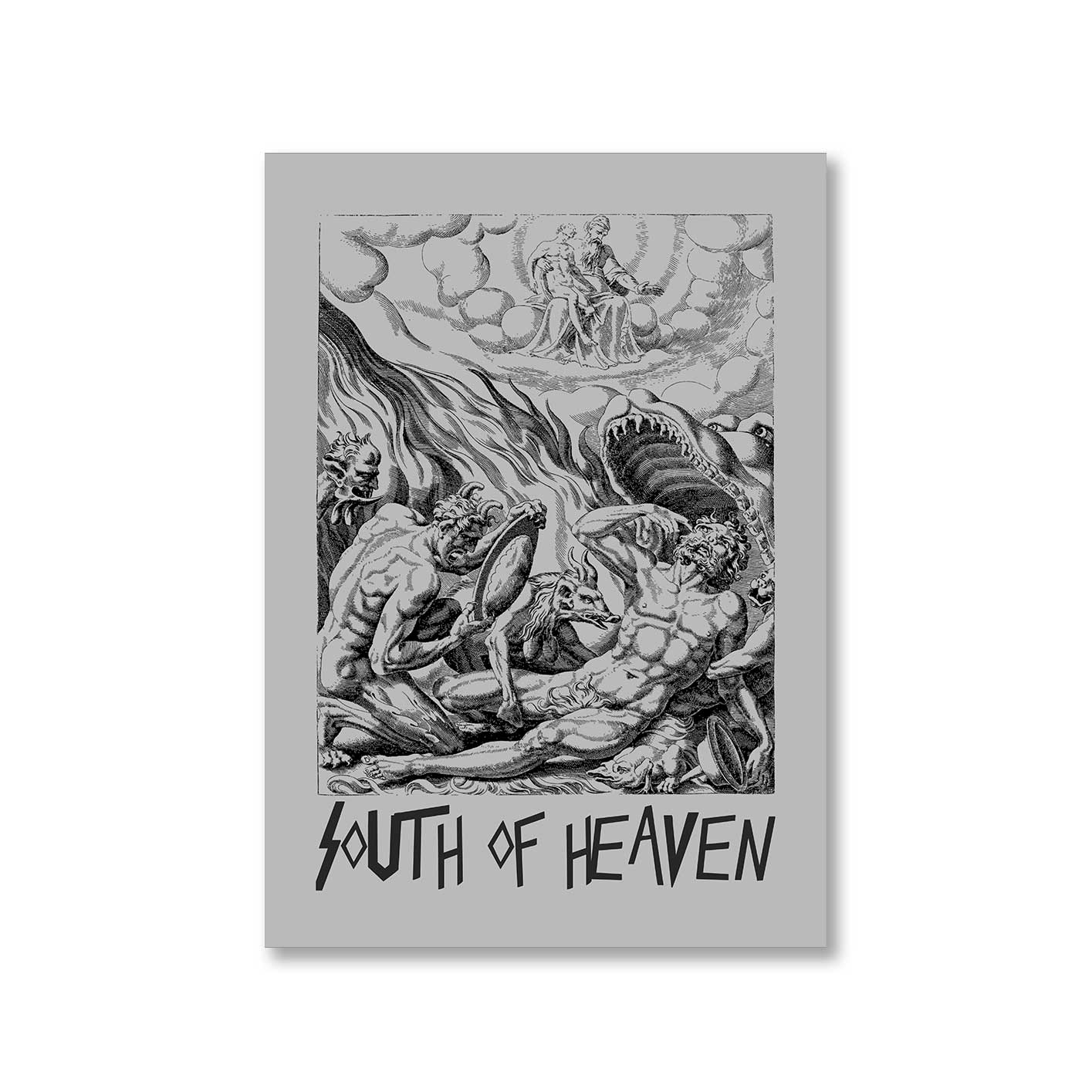 slayer south of heaven poster wall art buy online united states of america usa the banyan tee tbt a4