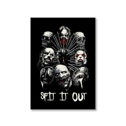 slipknot spit it out poster wall art buy online united states of america usa the banyan tee tbt a4