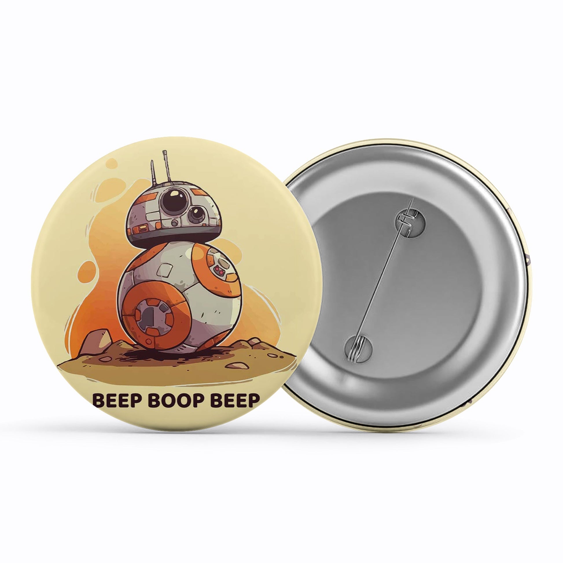 star wars bb-8 badge pin button tv & movies buy online india the banyan tee tbt men women girls boys unisex