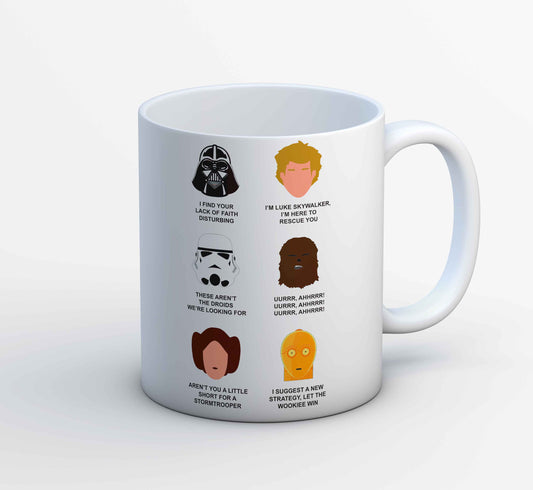 star wars who said what mug coffee ceramic tv & movies buy online usa united states of america the banyan tee tbt men women girls boys unisex  dialogues