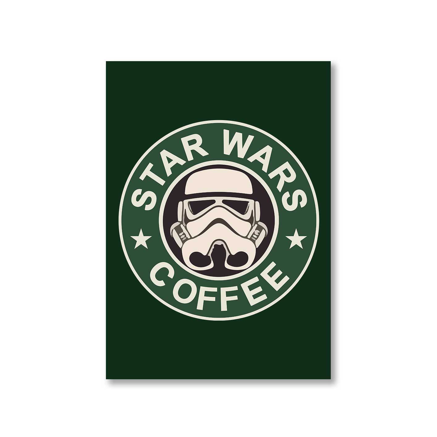 star wars star coffee poster wall art buy online united states of america usa the banyan tee tbt a4