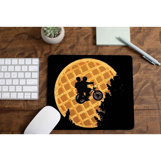 stranger things eggo mousepad logitech large anime tv & movies buy online united states of america usa the banyan tee tbt men women girls boys unisex  stranger things eleven demogorgon shadow monster dustin quote vector art clothing accessories merchandise