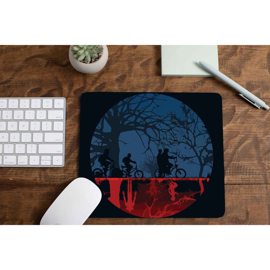 stranger things the upside down mousepad logitech large anime tv & movies buy online united states of america usa the banyan tee tbt men women girls boys unisex  stranger things eleven demogorgon shadow monster dustin quote vector art clothing accessories merchandise