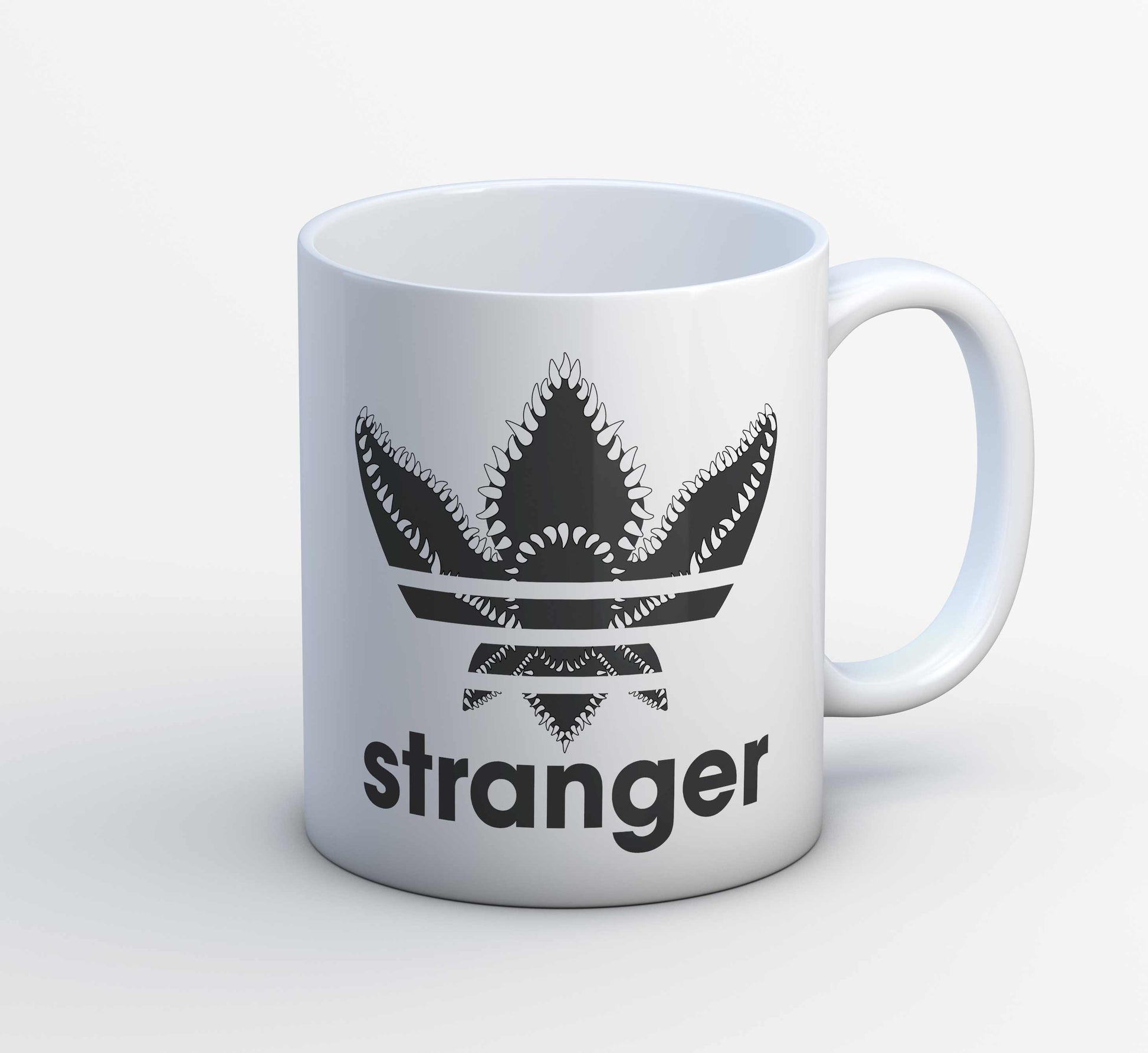 stranger things stranger mug coffee ceramic tv & movies buy online usa united states of america the banyan tee tbt men women girls boys unisex  stranger things eleven demogorgon shadow monster dustin quote vector art clothing accessories merchandise