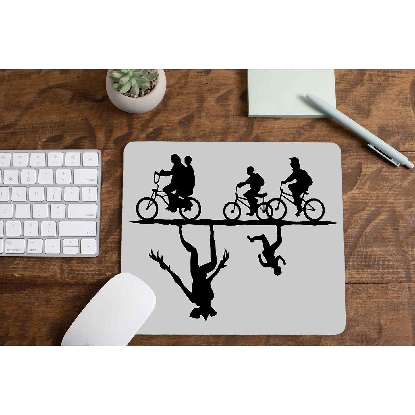 stranger things the upside down mousepad logitech large anime tv & movies buy online united states of america usa the banyan tee tbt men women girls boys unisex  stranger things eleven demogorgon shadow monster dustin quote vector art clothing accessories merchandise