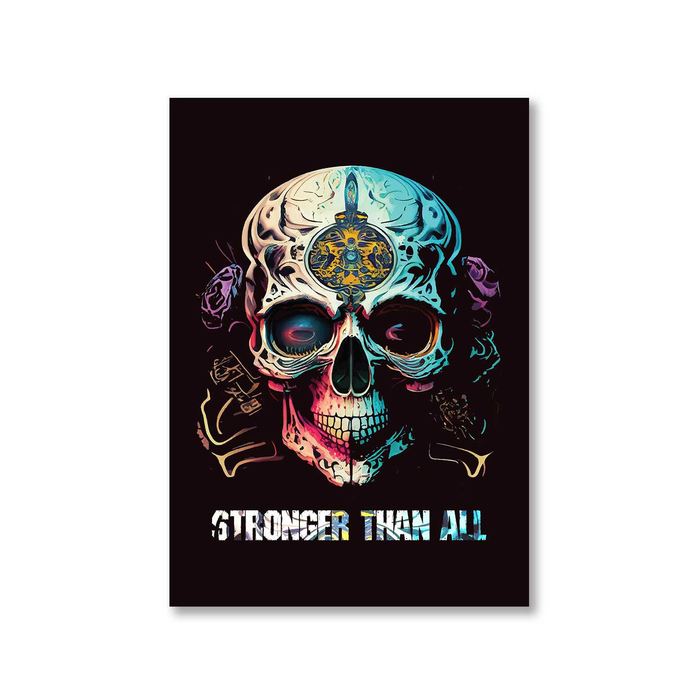 pantera stronger than all poster wall art buy online united states of america usa the banyan tee tbt a4