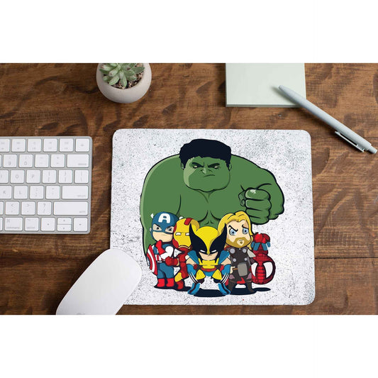 Superheroes Mousepad The Banyan Tee TBT