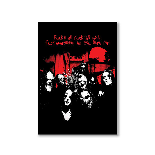 slipknot surfacing poster wall art buy online united states of america usa the banyan tee tbt a4