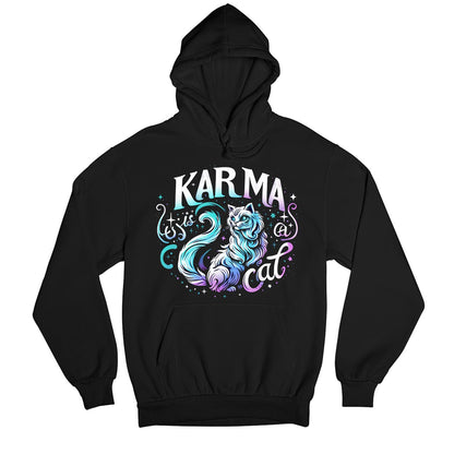 taylor swift karma cat hoodie hooded sweatshirt winterwear music band buy online united states of america usa the banyan tee tbt men women girls boys unisex black