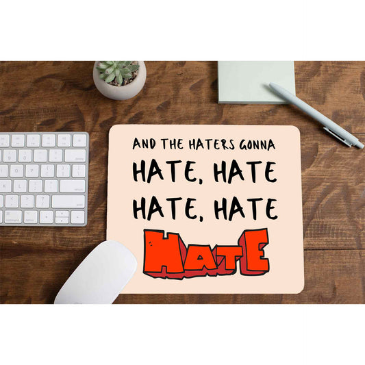 taylor swift haters gonna hate mousepad logitech large music band buy online united states of america usa the banyan tee tbt men women girls boys unisex  